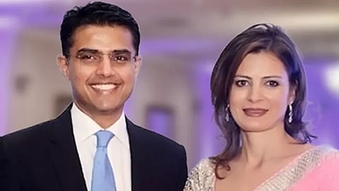 Sachin Pilot and Sara Abdullah