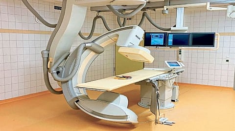 red tape blockages only cathlab machine jj hospital Hafkin mumbai marathi news