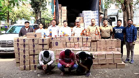 Goa Made liquor seized Excise Department