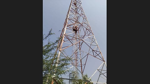 Agitation for Mobile Tower