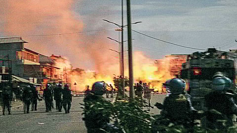 Manipur communal violence File Photo