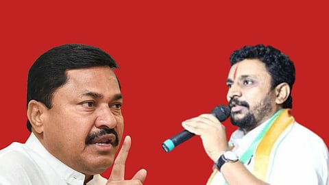 Nana Patole and Amol Mitkari