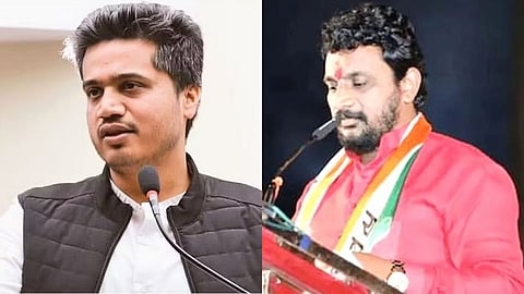 rohit pawar and amol mitkari