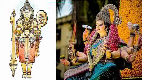 Navratri Festival Mahalakshmi