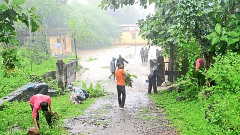 Ratnagiri Rain Kelshi Village