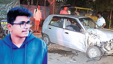 Car Accident Badminton Player