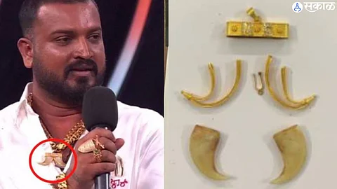 Varthur Santosh who has been arrested from the set of Kannada Big Boss was seen in possession of tiger claw