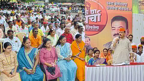 Shiv Sena leader MLA Bhaskar Jadhav