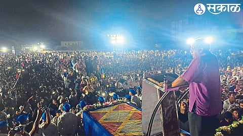 Speaking at the tribal Elgar meeting on Thursday, the leader of the Vanchit Bahujan Aghadi Adv. Prakash Ambedkar.