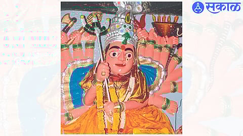 navratri special article on Awakened Aadishakti Chandika Devi jalgaon