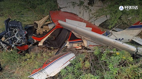 बारामती विमानतळानजिक शिकाऊ विमानाचा अपघात
