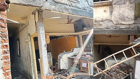 Gas Cylinder Explosion Karad