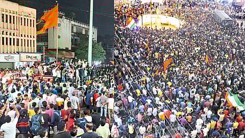 World Cup Cricket Tournament India vs Pakistan Kolhapur