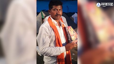 Farmer suicide due to barrenness and indebtedness ended his life by jumping in front of train