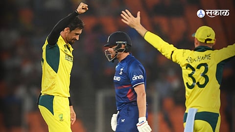 Eng vs Aus: इंग्लंडचा पराभवाचा 'षटकार' अन् वर्ल्ड कपमधून बाहेर, उपांत्य फेरीसाठी ऑस्ट्रेलिया मजबूत दावेदार