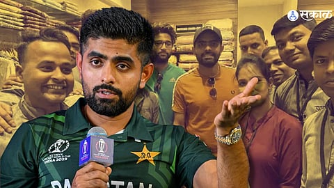 Babar Azam Shopping In India