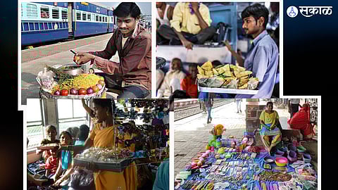 Railway News: रेल्वे स्टेशनवर करत होते अनाधिकृत व्यवसाय; फेरीवाल्यांवर मध्य रेल्वेची बंपर कारवाई !