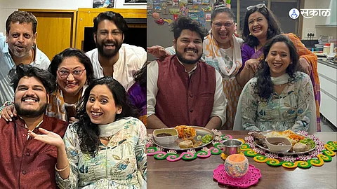 swanandi tikekar and ashish kulkarni kelvan photos viral with sukanya mone and manjiri bhave