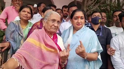 asha pawar mother of ajit pawar says my son should became cm of maharashtra politics