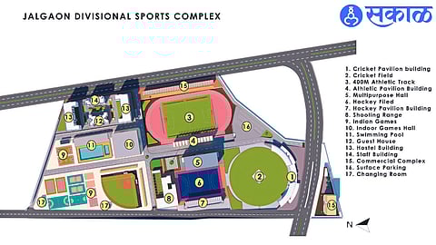 Conceptual Plan of Divisional Sports Complex.