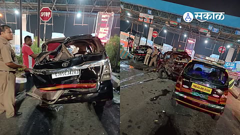 Mumbai Accident: भीषण अपघात! वांद्रे-वरळी सीलिंकच्या टोलनाक्यावर चार गाड्यांची धडक; 4 प्रवाशी गंभीर जखमी