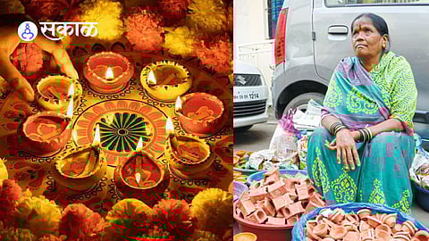Suvarna Shinde Diwali Panati