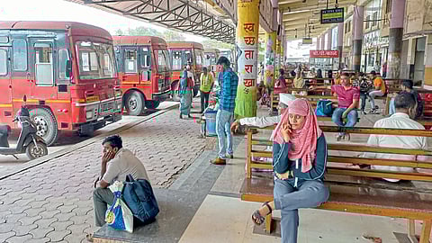 ST services resumed convenience of students parents and passengers Diwali and mid-term exams