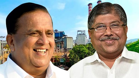 Bidri Factory Election Hasan Mushrif and Chandrakant Patil