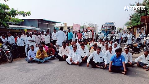 farmers protest water supply cases were filed against agitators solapur