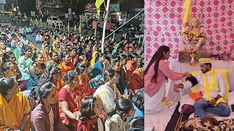 Ganesh Keskar Agitation Dhangar Reservation