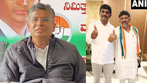 MP DK Suresh met Minister Satish Jarkiholi Belgaum