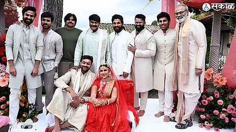 varun tej lavanya tripathi wedding in italy photo and videos viral allu arjun ram charan attend