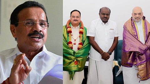 BJP leader DV Sadananda Gowda