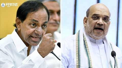 Telangana Election : केसीआर यांच्याकडून आश्वासनांचा सपाटा तर अमित शाहांकडून सर्वाधिक भ्रष्टाचारी असल्याची टीका