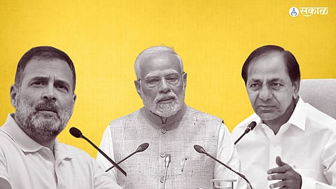 Telangana Election 2023 : 'केसीआर' यांच्या तोडीचा नेता भाजप, काँग्रेसकडे आहे का? मुख्यमंत्रीपदासाठी 'ही' नावं चर्चेत