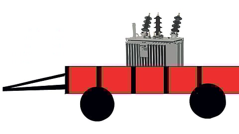 DP With Tractor Trolley