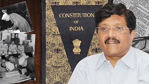 Samvidhan Yatra Vaibhavwadi Republican Sena President Anandraj Ambedkar