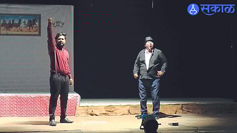 An episode during the performance of the play 'Vidushak'