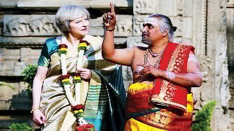 fact that in Britain London if MP wants to be elected they start visiting Hindu temples