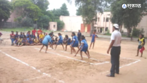 Schoolympics 2023 Kabaddi : कबड्डी स्पर्धेत 'पुणे केंब्रिज पब्लिक’वर कात्रजच्या ‘सरहद’ची मात