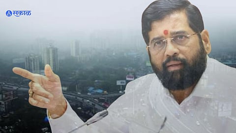 Eknath Shinde: मुख्यमंत्र्यांचं ठाणं प्रदूषणाच्या विळख्यात !