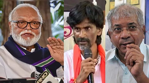 Chhagan Bhujbal Prakash Ambedkar