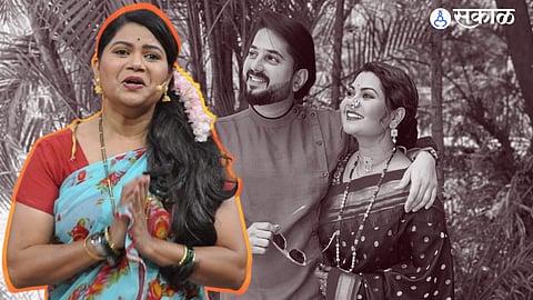 namrata sambherao working with husband yogesh sambherao in movie ekda yeun tar bagha