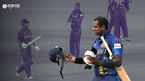 Controversy erupts as Angelo Mathews given Timed Out