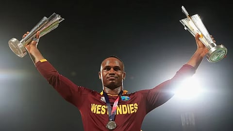 Marlon Samuels banned from all cricket for six years for breaching anti-corruption code