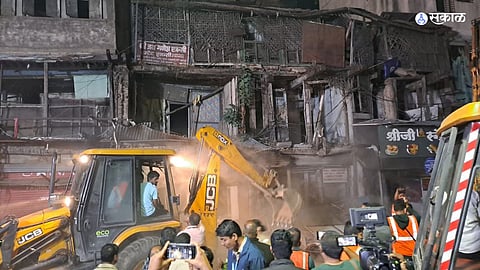 Pune Bhidewada Demolished