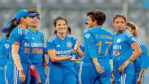 india-women-vs-england-women 1st -t20 mumbai Harmanpreet Kaur says bowling is weak cricket live update