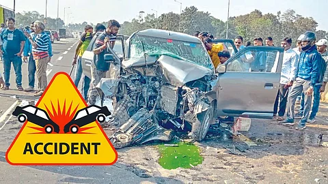 Accident on Mumbai-Goa Highway
