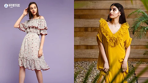 Frilled Dress Fashion Tips