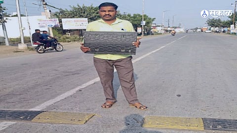 mangalwedha nagar palika road construction work quality